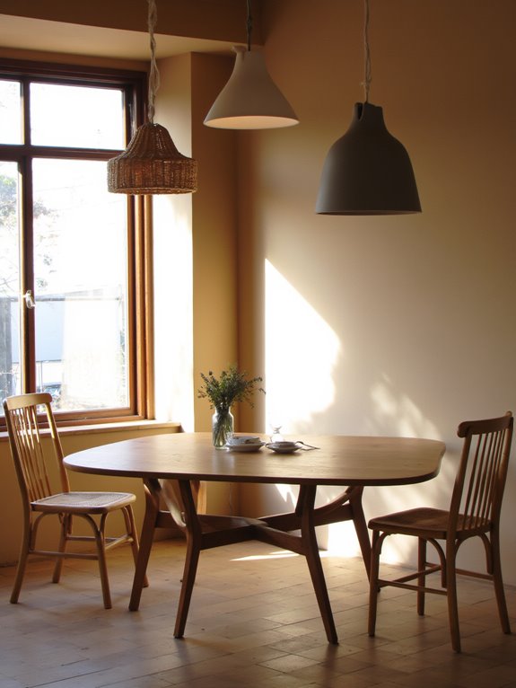 sleek functional pendant lighting