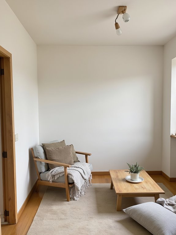 sleek lighting enhances decor