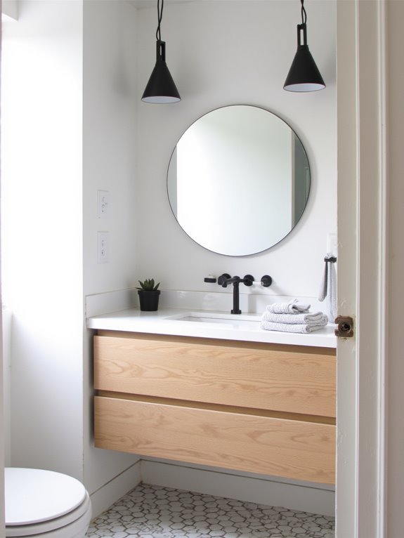 sleek modern pendant lighting