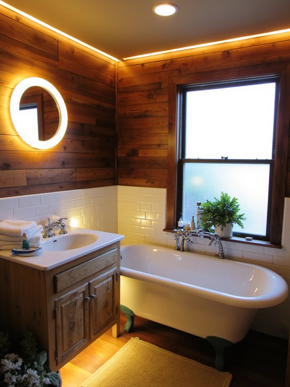 smart bulbs enhance bathroom ambiance