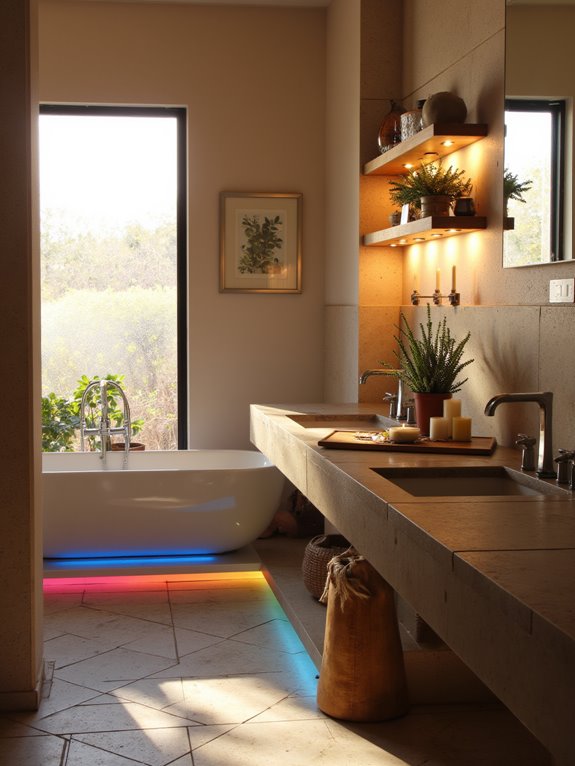 smart lighting enhances ambiance