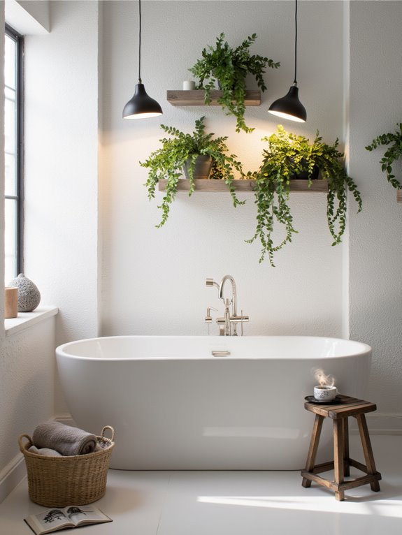 smart lighting for ensuite elegance