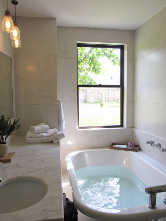 smart stylish bathroom lighting