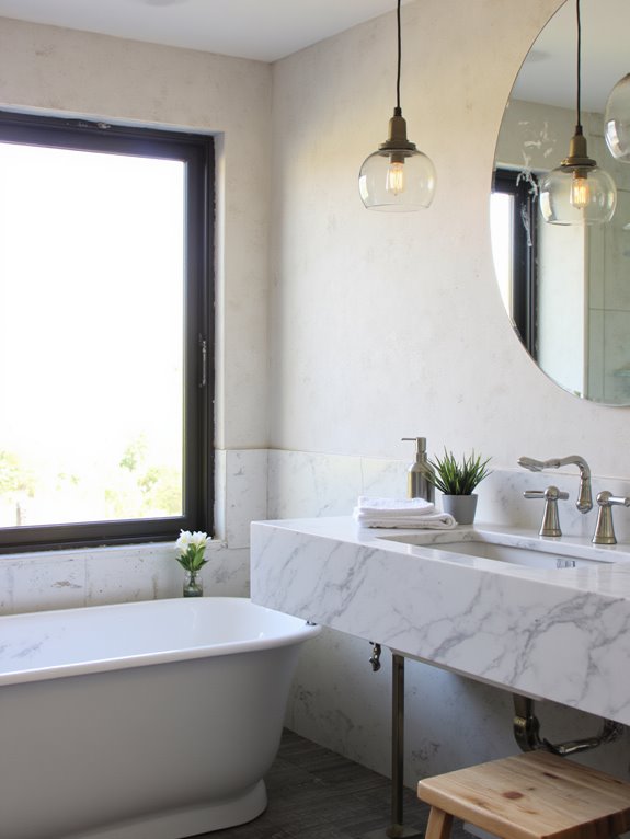 smart tech bathroom lighting