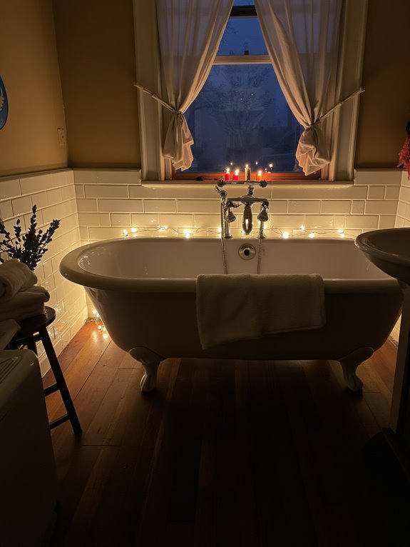 soft calming ambient lighting