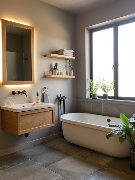 soft glow with warm led