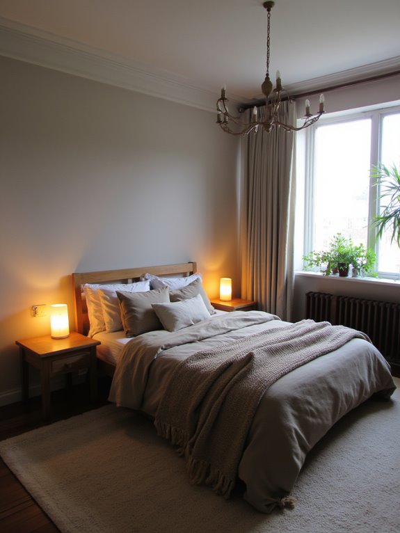 soft lighting for tranquility