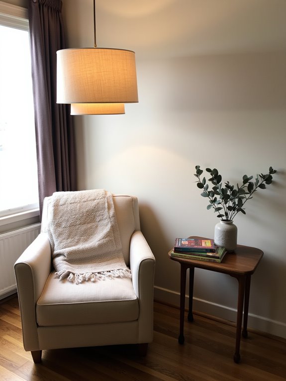 soft textured fabric shades