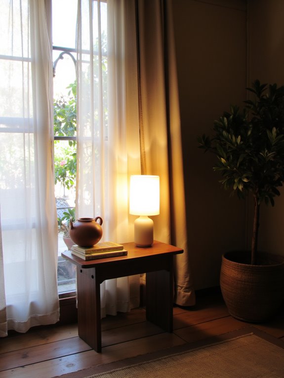 soft warm lighting ambiance