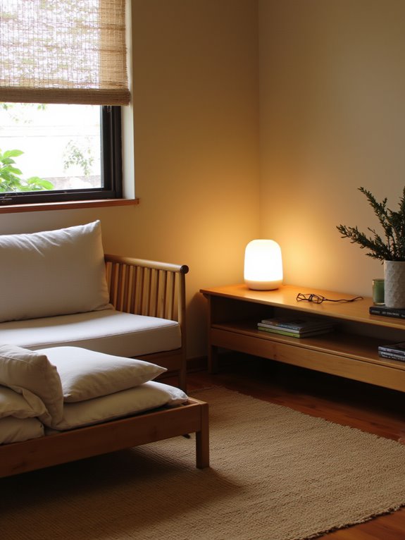 soothing light diffusing ambiance