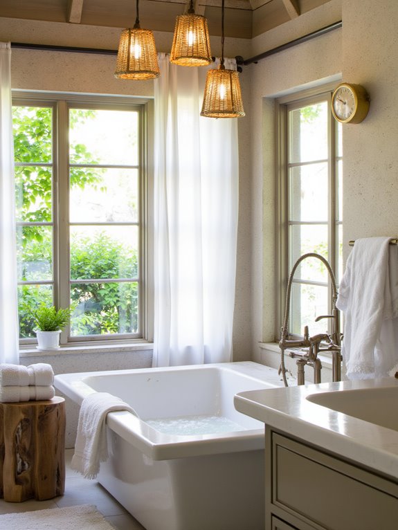 spa like outdoor hanging lights