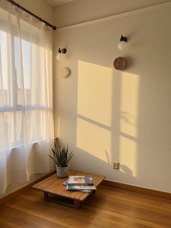 space saving wall sconces glow