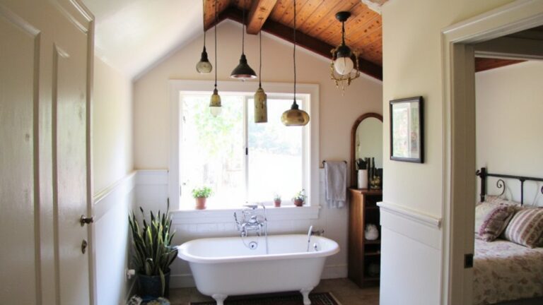 stylish bathroom pendant lighting