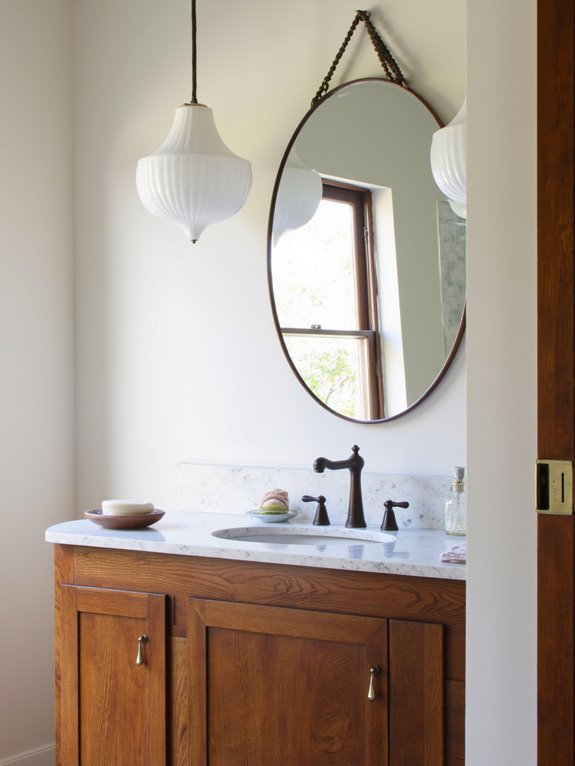 stylish focused vanity lighting