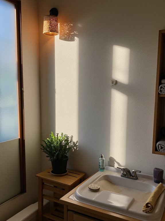 textured lamps add depth