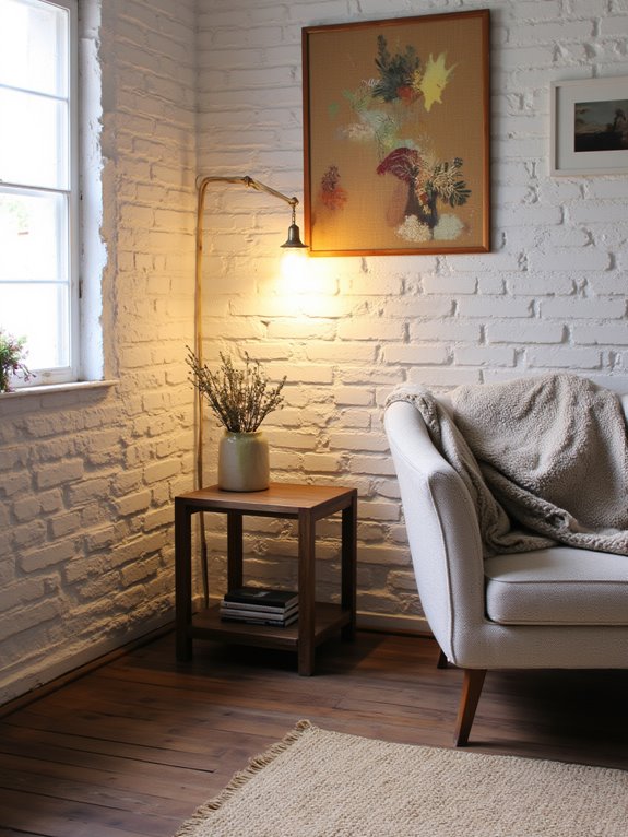 thoughtful lighting enhances decor