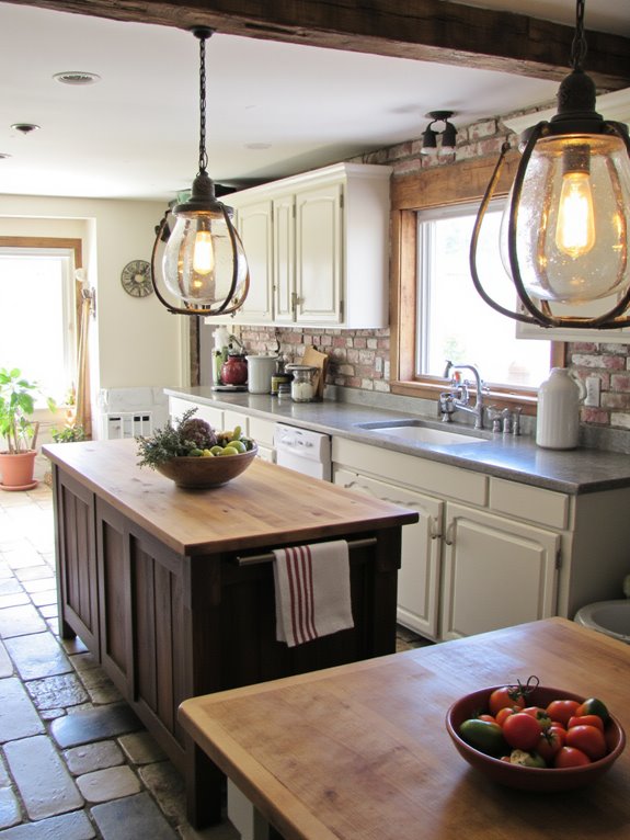 timeless rustic pendant lights