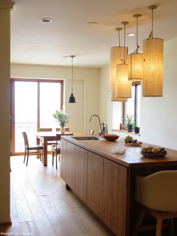 traditional charm with lanterns