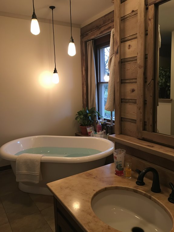 transformative bathroom hanging lights