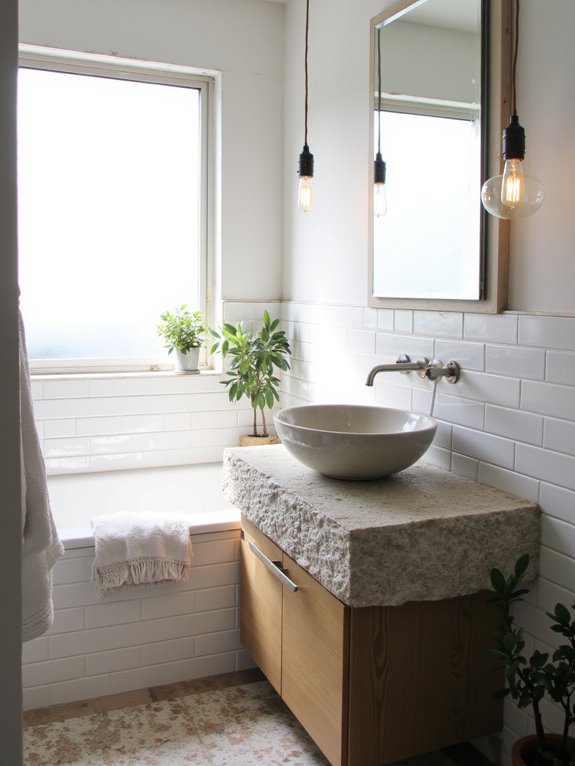 transformative modern bathroom lighting