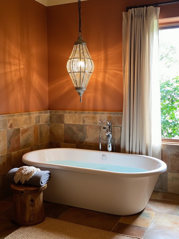 unique bathroom lighting designs