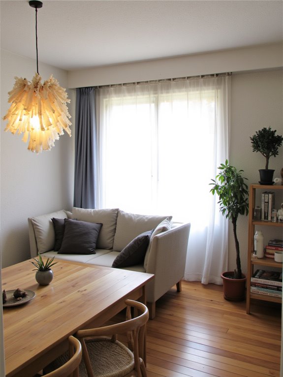 unique natural material chandeliers