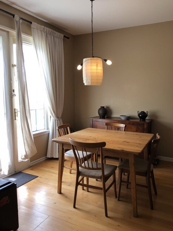 versatile ambient dining lighting