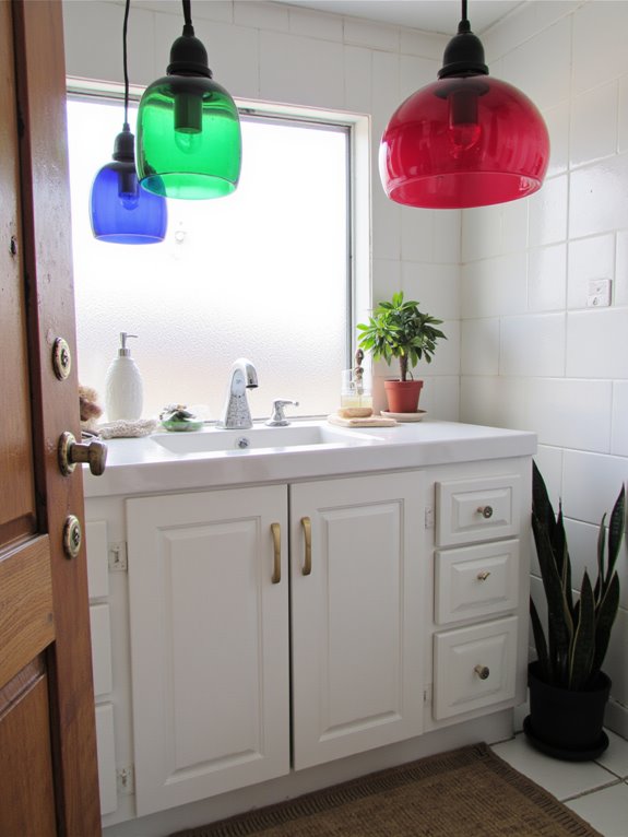 vibrant pendant lighting options