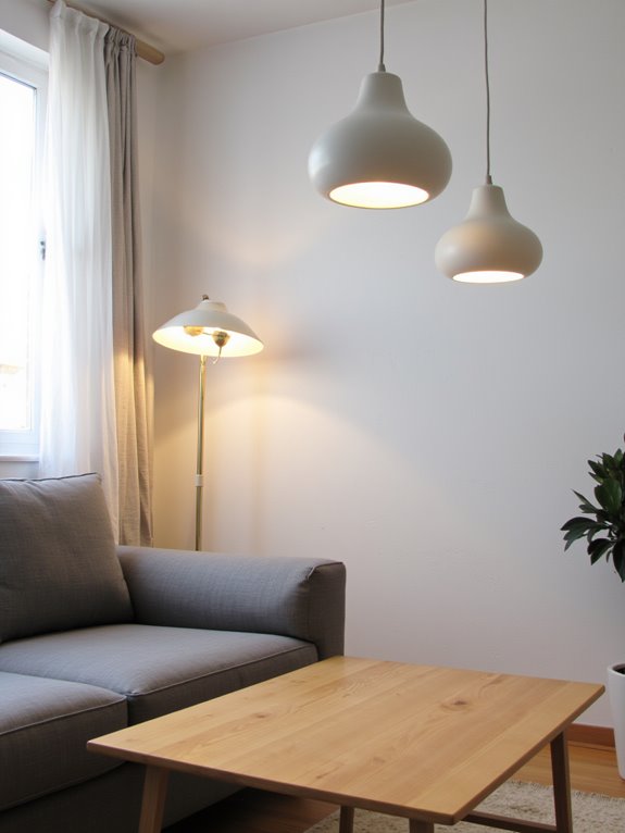 warm and cool lighting