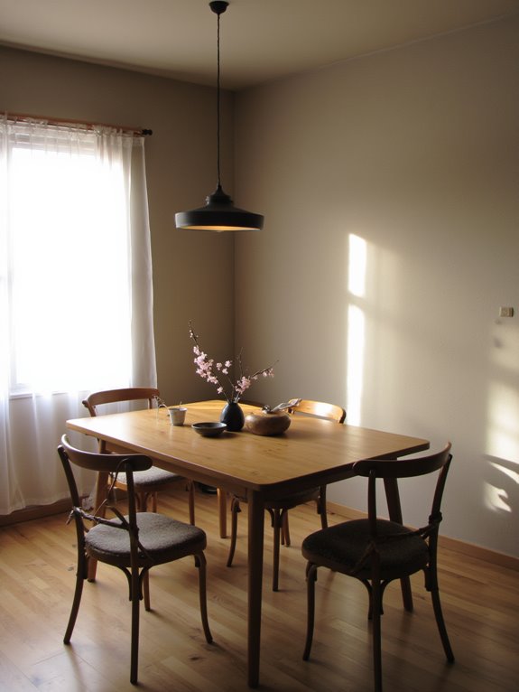 warm inviting japandi atmosphere