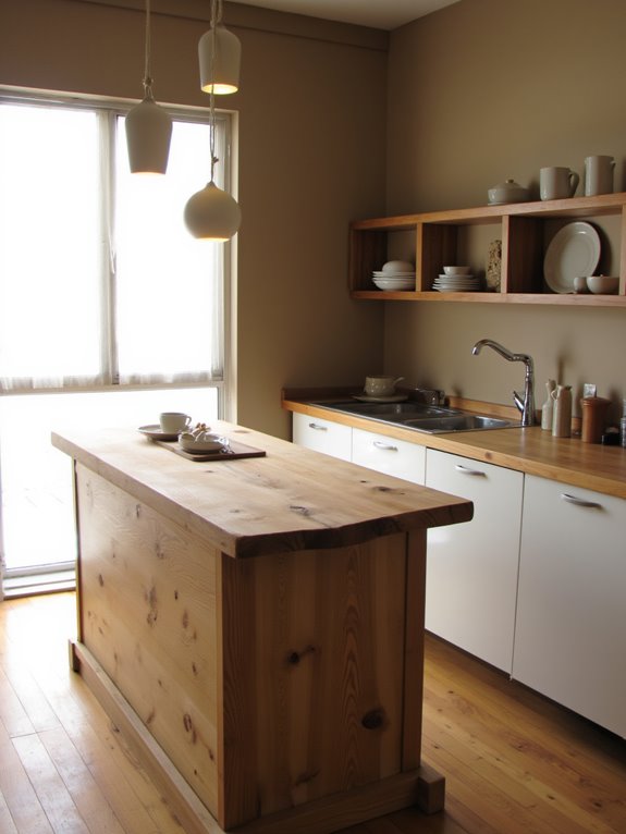 warm inviting kitchen atmosphere