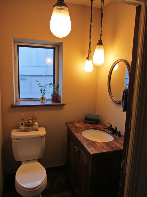 warm light for coziness