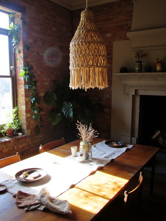 warm textured versatile lighting