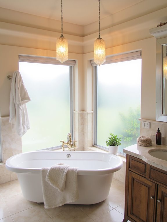 warm to cool lighting