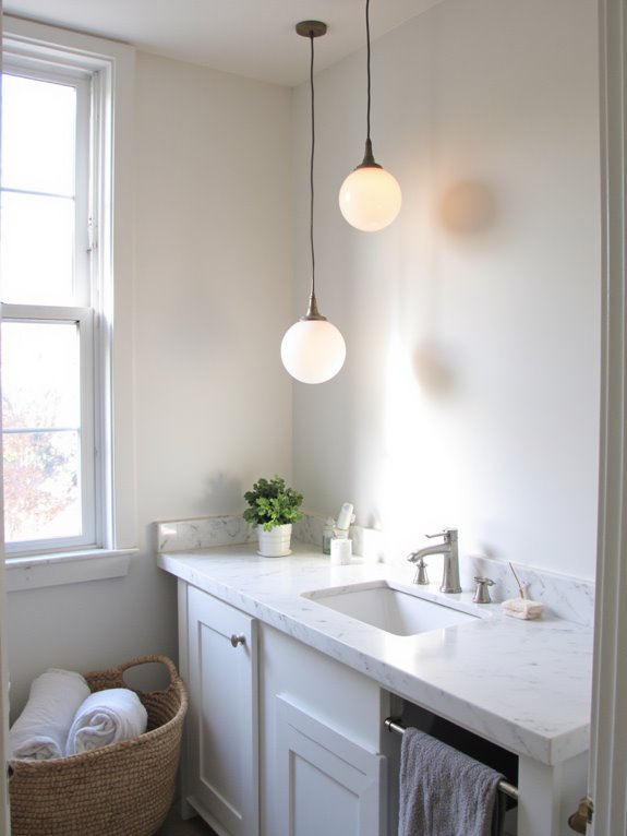 warm white bulbs balance