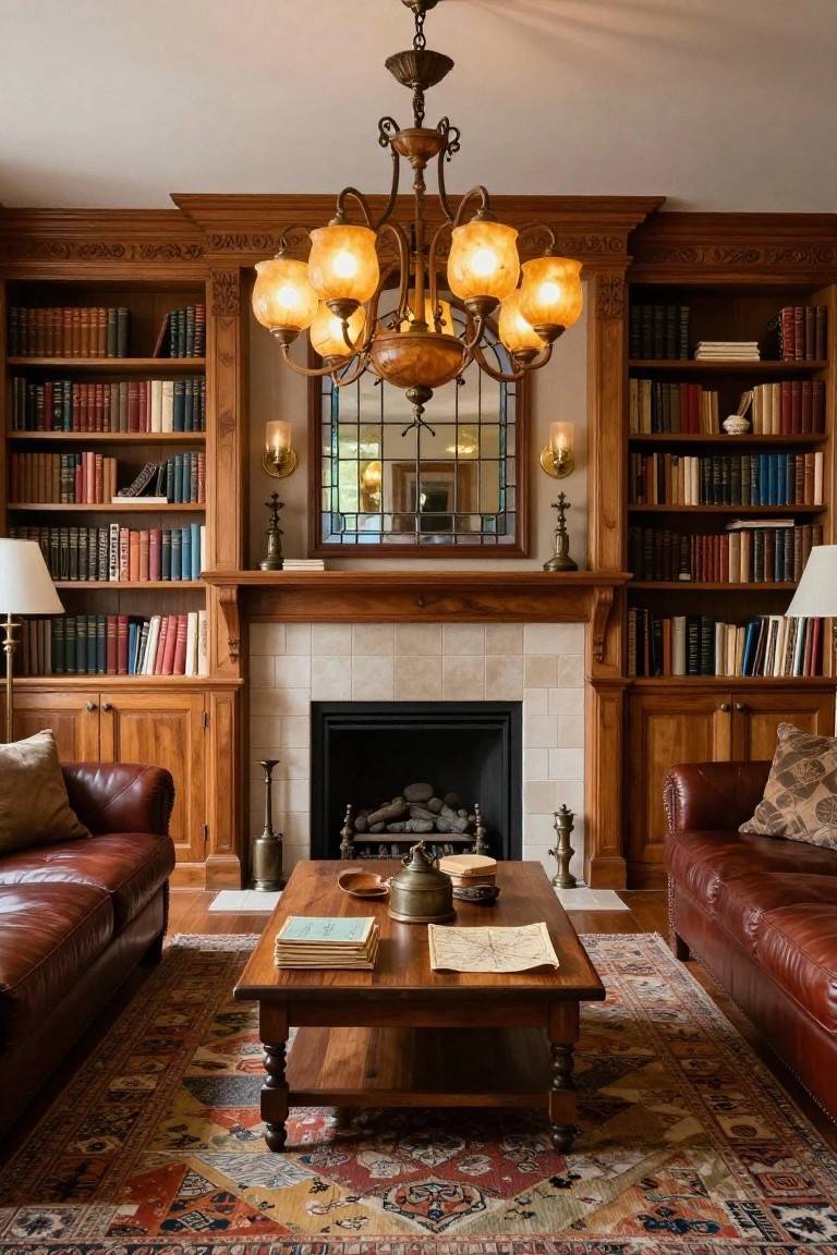 Chandelier Lighting in High-Ceiling Rooms