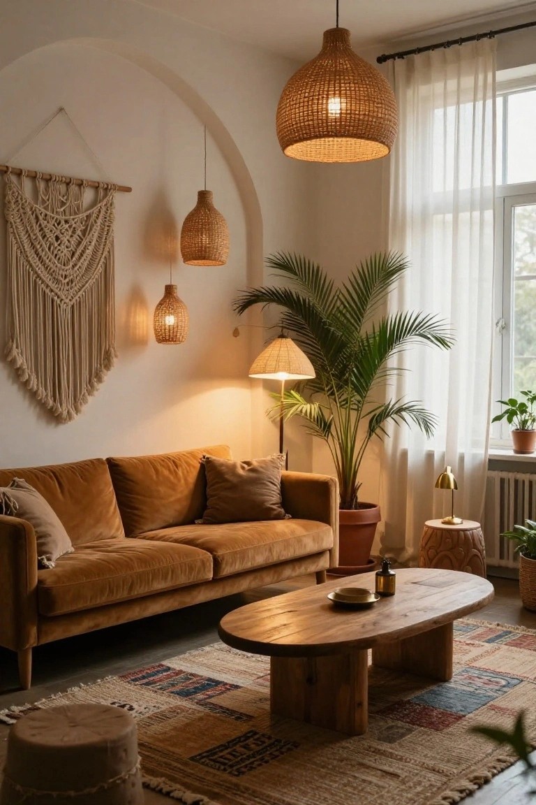 Layer Woven Shades for Soft Glow