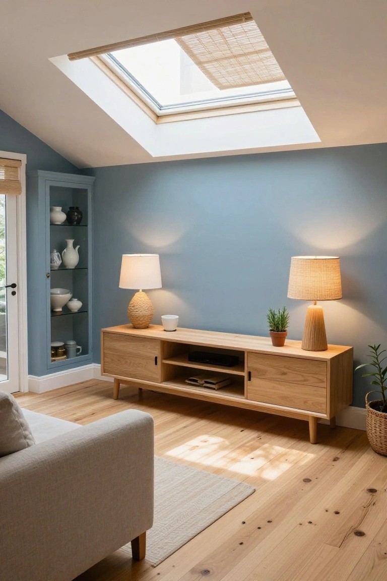 Flank Your Console with Table Lamps