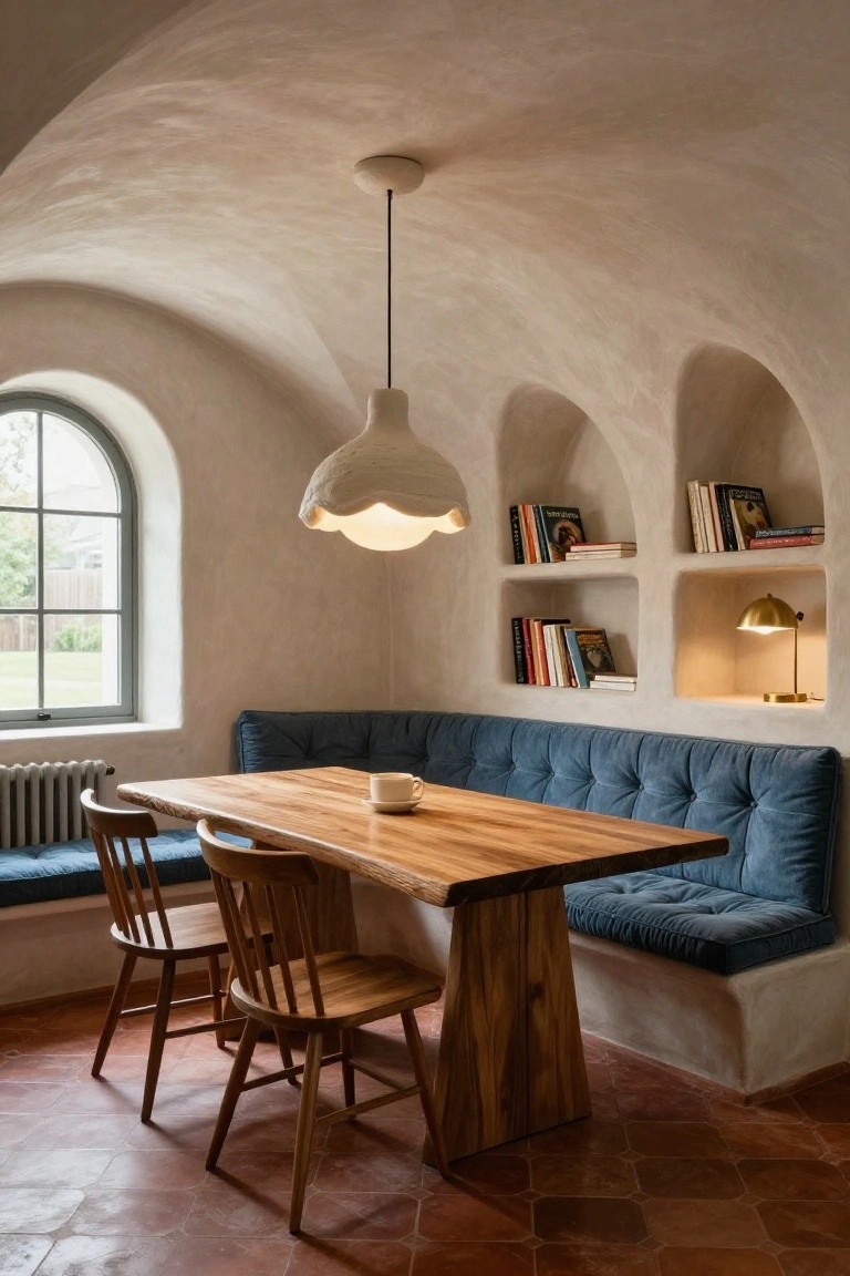 Organic Pendants in Vaulted Ceilings